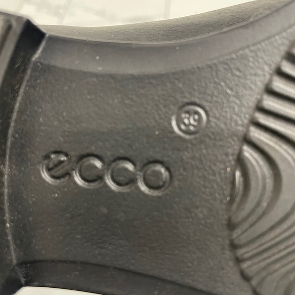 ECCO Women's Black Leather Chelsea Boot Sartorelle Sz39 - Picture 8 of 10